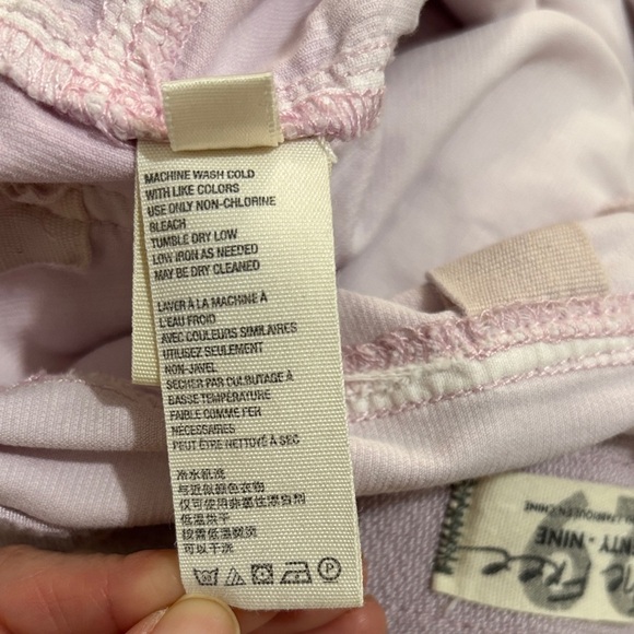 We The Free flare pants cotton bohemian chic Soft Pink Apparel - Picture 15 of 16